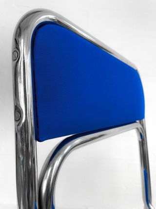 SEDIE BAUHAUS BLU INDACO. ITALIA anni '70