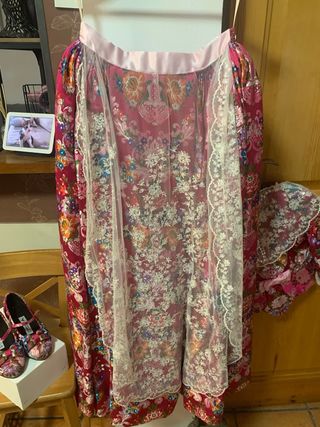 traje fallera niña de 8 a 11 años 