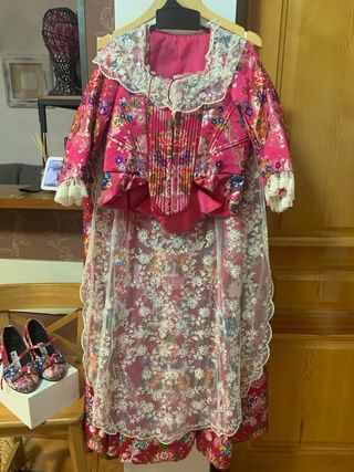 traje fallera niña de 8 a 11 años 