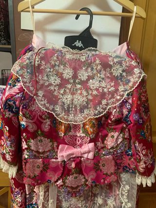 traje fallera niña de 8 a 11 años 