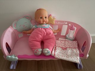 Cuna Nenuco con Muñeco y Accesorios