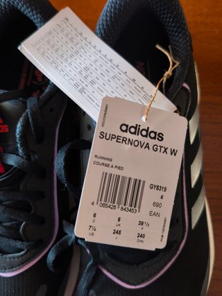 ScarpeW in Gore Tex  Adidas Supernova GTX