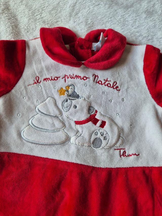 Tutina neonato Thun natalizia