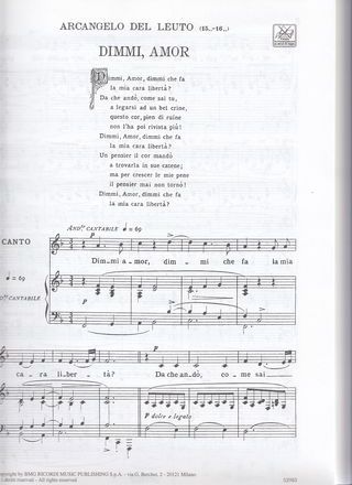 30 Arias Antiguas Vol. 2 Canto y Piano Ricordi