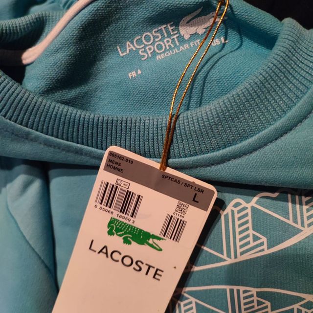 Conjunto Lacoste & armani talla L pero viene justo