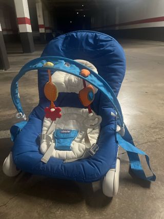Hamaca para bebé azul