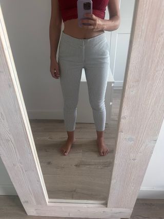 Pantalones de rayas Zara