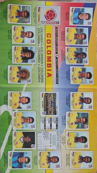 Álbum Panini USA 94 Mundial Fútbol completo 