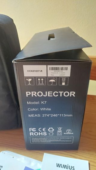 Proyector Video 1080p Wimius K7