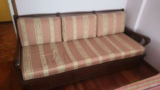 Sofá Cama con 2 Colchones