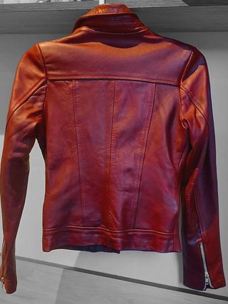 Chaqueta de Cuero de Borrego para  Mujer