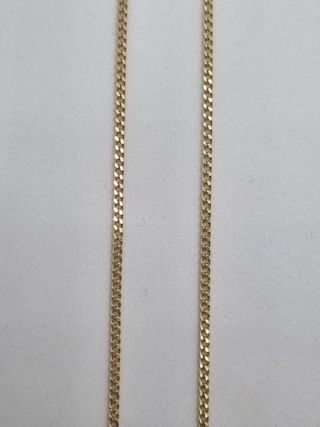 Cadena Bilbao de oro de 18k, 3.34 g, 51 cm.