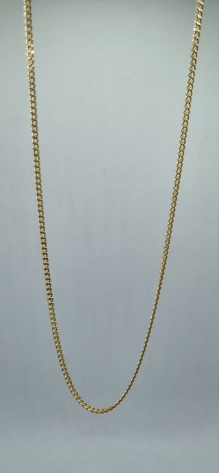 Cadena Bilbao de oro de 18k, 3.34 g, 51 cm.