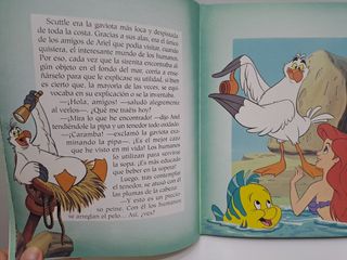 Libro infantil La Sirenita de Disney