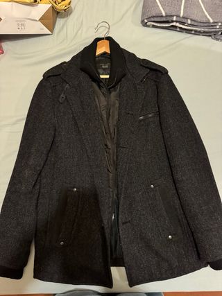Chaqueta Zara Man Negra