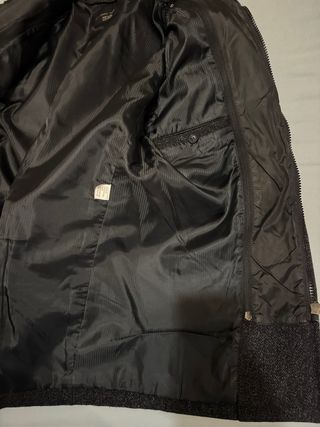 Chaqueta Zara Man Negra