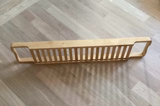 Estantería para bañera de bambú