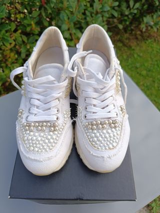 Scarpe da ginnastica Twin-Set donna bianche