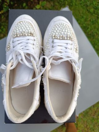 Scarpe da ginnastica Twin-Set donna bianche