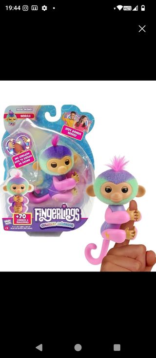Nuevo a estrenar Fingerlings Norah