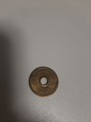 Moneta Giappone 5 Yen 1949