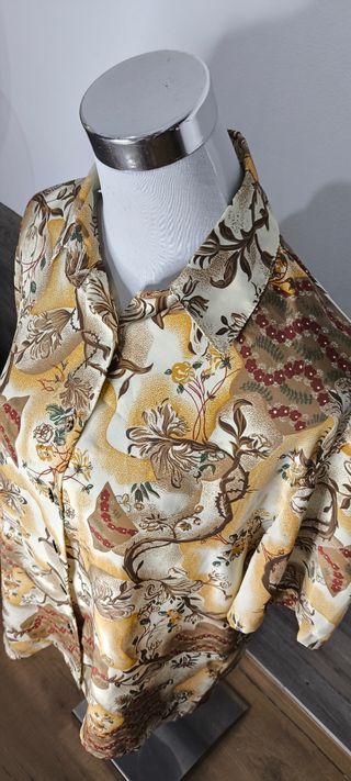 Camisa Vintage Mostaza T.M-L