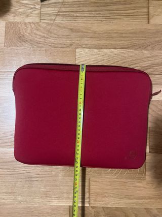 Funda para portátil color rojo