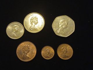  Islas Malvinas/ Falklands 1980 6 monedas 