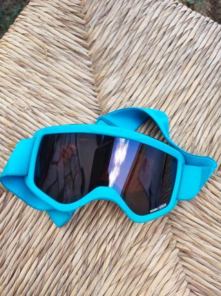 Gafas de esquí infantiles azules