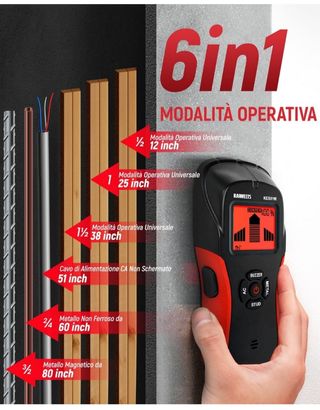 Rilevatore KAIWEETS KES01M 6 in 1