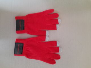 Guanti rossi Pittarello touch screen