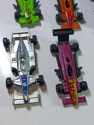 LOTE 6 COCHES FORMULA 1 