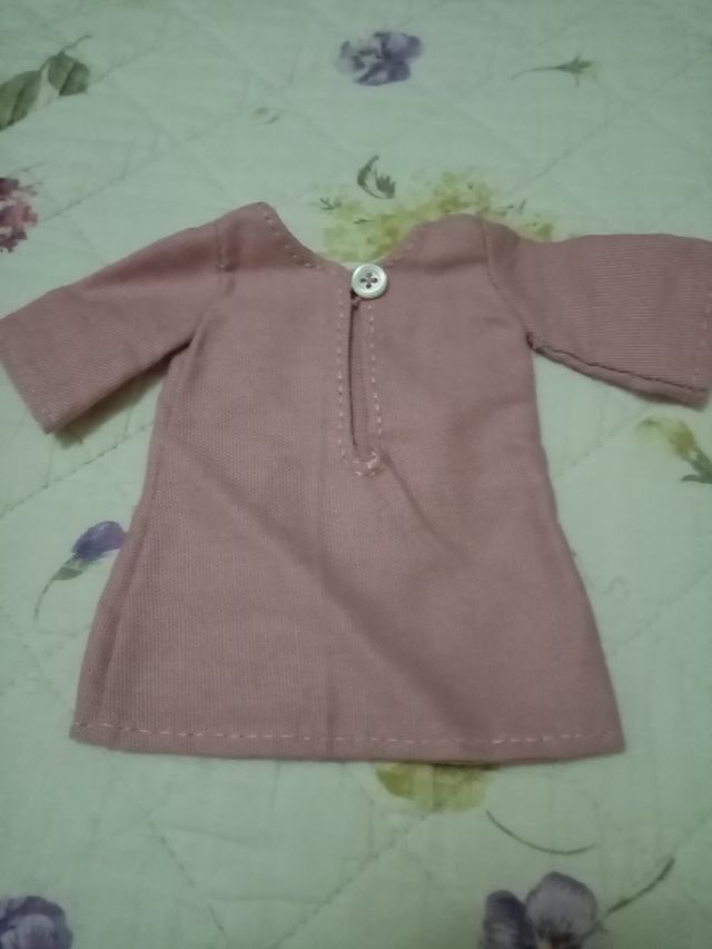 Casaca/Vestido Nancy Artesanal Rosa