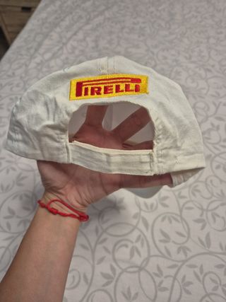 Gorra Pirelli Blanca