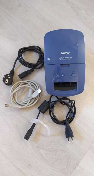 Impresora Etiquetas Brother QL-600 Azul