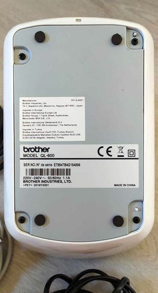 Impresora Etiquetas Brother QL-600 Azul
