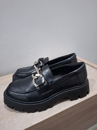 Mocasines Mujer Talla 39 Negro