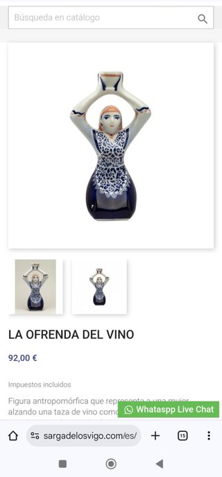 Candelabro Sargadelos