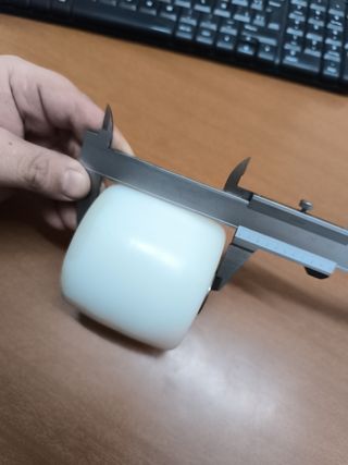 Rodillo de traspaleta de nylon con rodamiento