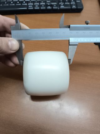 Rodillo de traspaleta de nylon con rodamiento