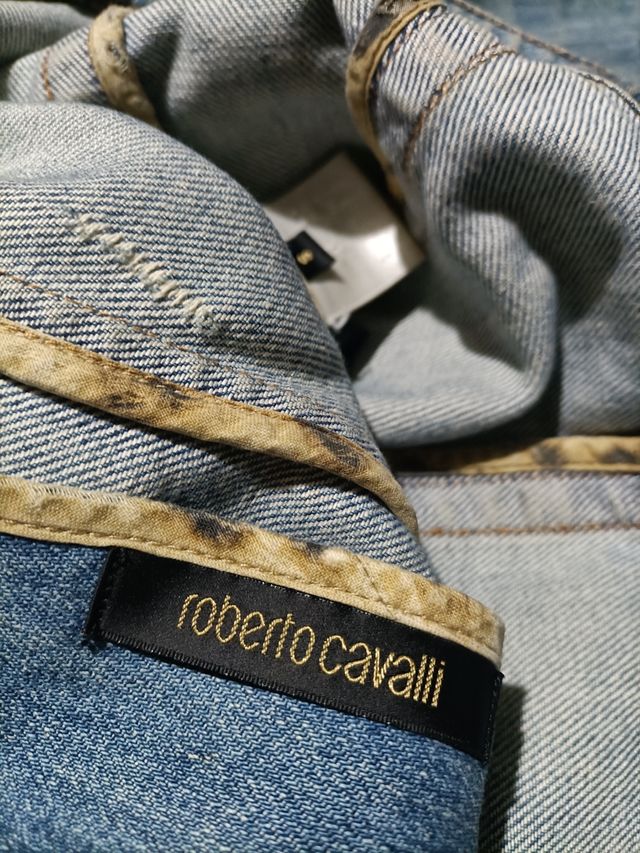 Cazadora Vaquera Roberto Cavalli Mujer Talla S