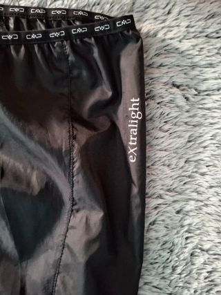 Giacca a vento CMP nera Packpocket Extralight