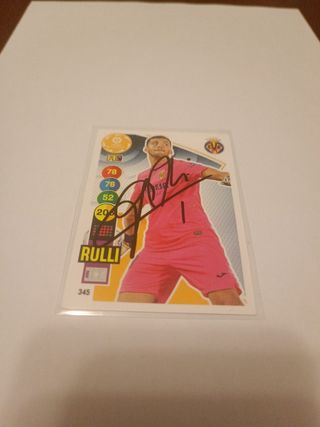 Cromo Rulli Villarreal 20/21 Firmado