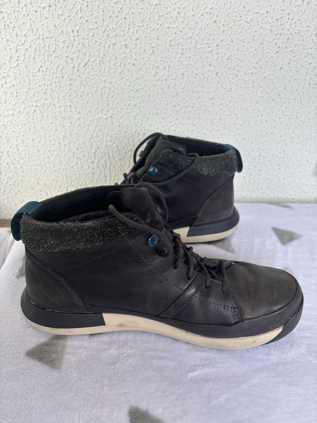 Botines Clarks Cuero Azul Gore tex Talla 41.5 