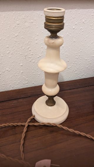 Lamparitas de mármol antigua