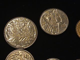 Lote 7 monedas San Marino 1973 SC