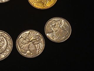 Lote 7 monedas San Marino 1973 SC