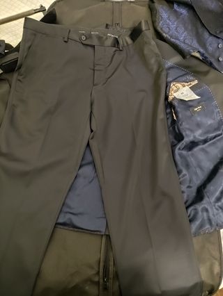Traje de Novio Petrelli Talla 54 Azul