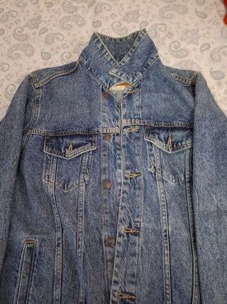 Cazadora Vaquera Hombre Pull&Bear Azul