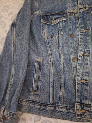 Cazadora Vaquera Hombre Pull&Bear Azul